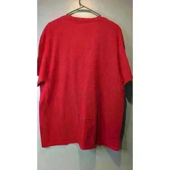 Cleveland Cavaliers Mens Shirt XL X Large Red Short Sleeve Crew Neck NBA - Picture 2 of 3